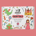 Load image into Gallery viewer, Fairytale - Reusable colouring mat and 10 wipeable pens
