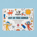 Load image into Gallery viewer, Out of this world - Reusable colouring mat and 10 wipeable pens
